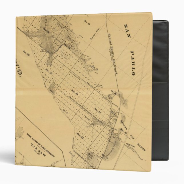 San Francisco Bay Salt Marsh 3 Ring Binder (Front/Inside)