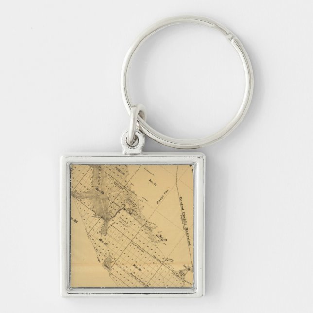 San Francisco Bay Salt Marsh Keychain (Front)
