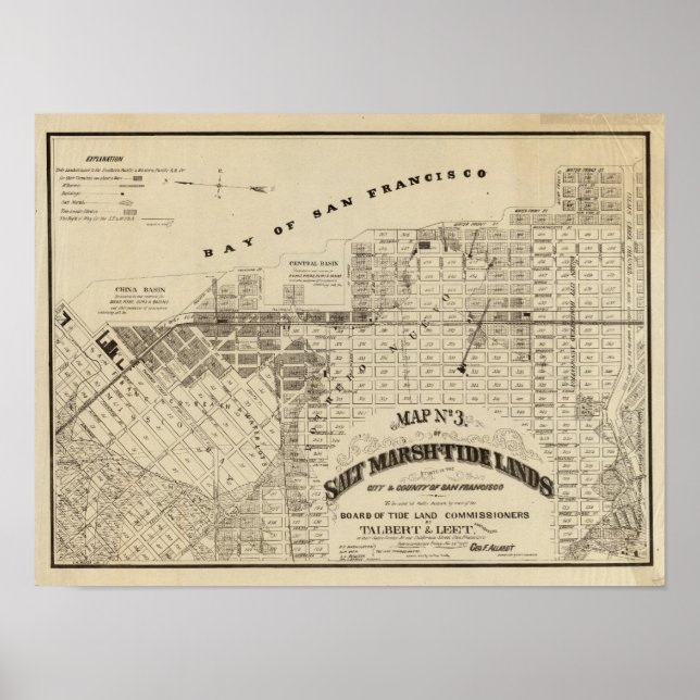 San Francisco Bay Salt Marsh Poster (Front)