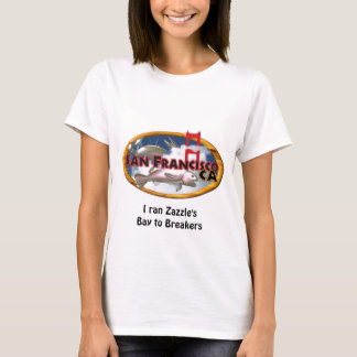 San Francisco Bay with personalized words T-Shirt