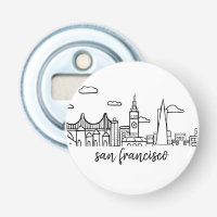 San Francisco Bottle Opener
