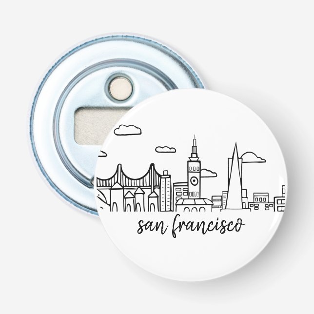 San Francisco Bottle Opener (Front)
