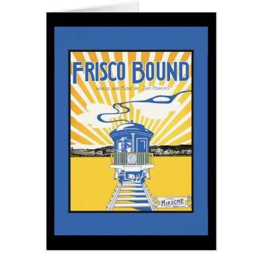 San Francisco Bound Cards (Front)