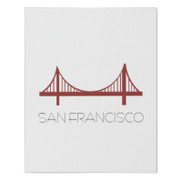 San Francisco Bridge Modern Minimalist