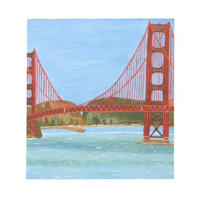 San Francisco Bridge Notepad (Front)