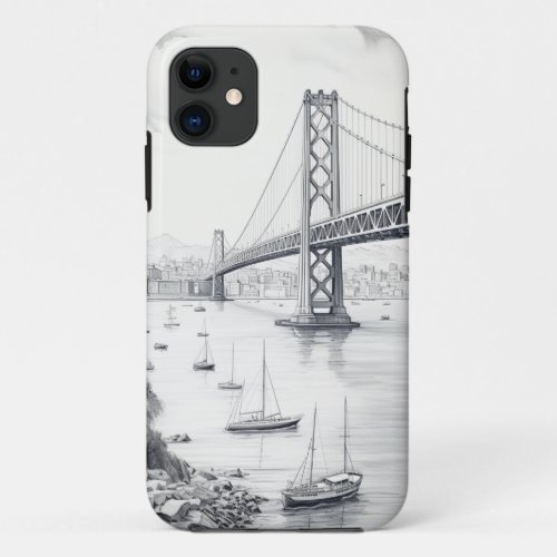 San Francisco Bridge Sketch _ City Case