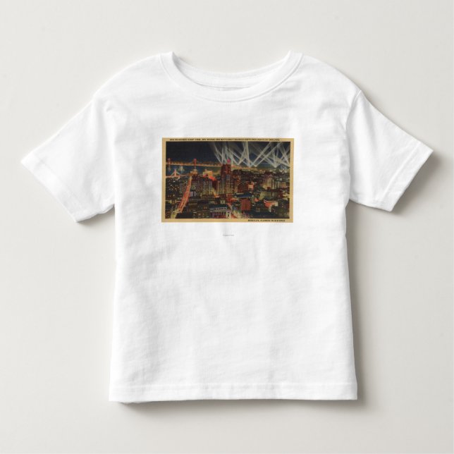 San Francisco, CA 3 Toddler T-shirt (Front)