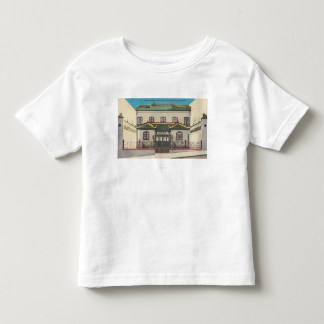 San Francisco, CA Chinese School in Chinatown Toddler T-shirt (Front)