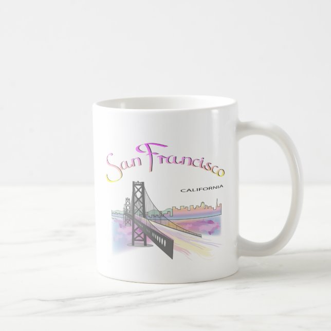 San Francisco, CA Coffee Mug (Right)