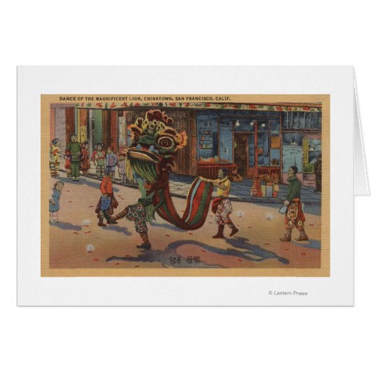 San Francisco, CA - Dance of the Magnificent Cards (Front Horizontal)