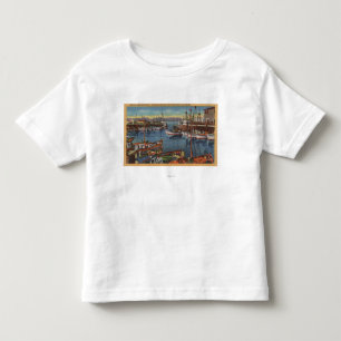 San Francisco, CA Fishing Fleet at Fisherman's Toddler T-shirt