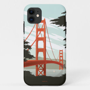 San Francisco, CA - Golden Gate Bridge iPhone 11 Case
