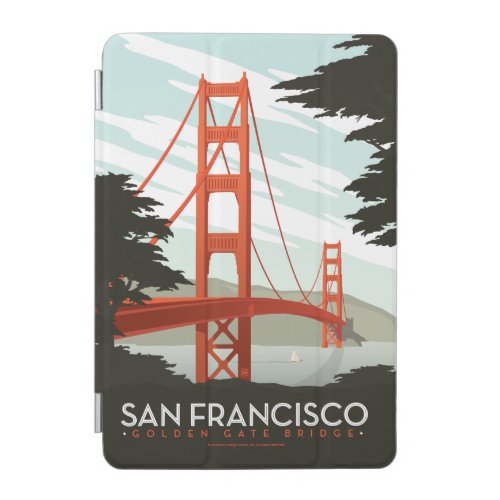 San Francisco CA _ Golden Gate Bridge iPad Mini Cover