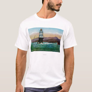 San Francisco, CA Mile Rock Light House T-Shirt