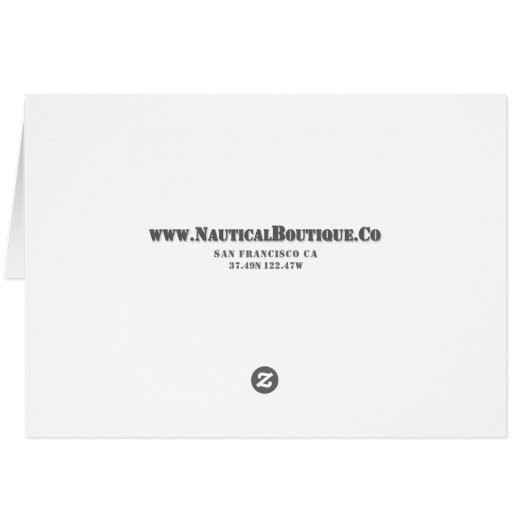 San Francisco CA Nautical Navigation Chart Boater (Back Horizontal)