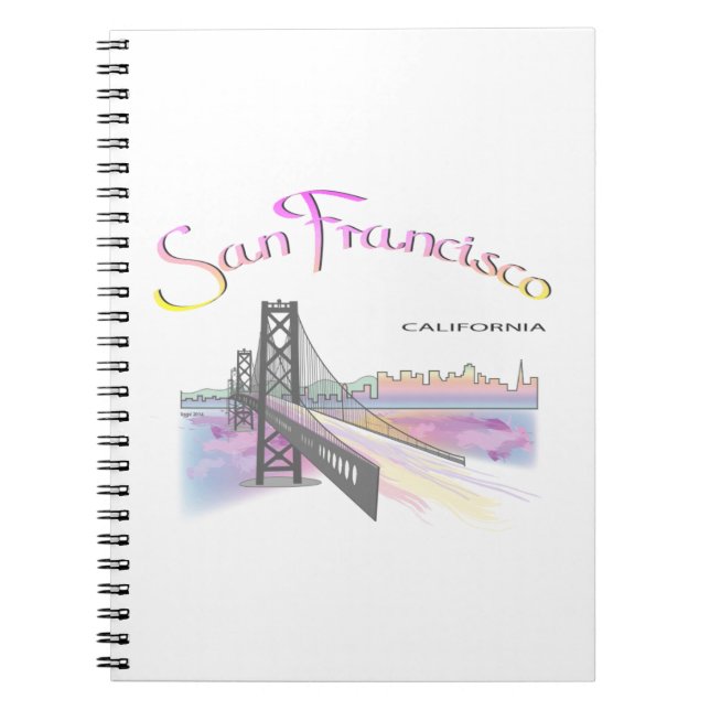 San Francisco, CA Notebook (Front)
