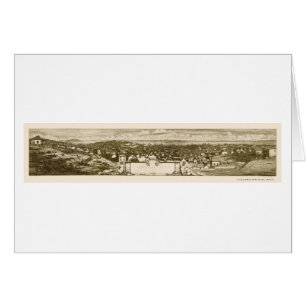 San Francisco, CA Panoramic Map - 1856
