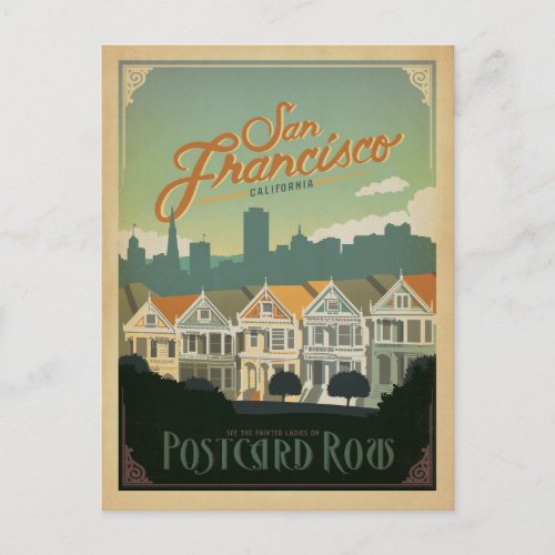 San Francisco CA _ Postcard Row