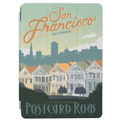 San Francisco CA _ Postcard Row iPad Air Cover