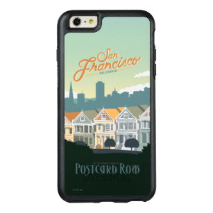 San Francisco, CA - Postcard Row OtterBox iPhone 6/6s Plus Case