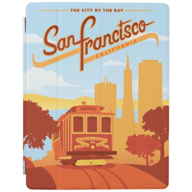 San Francisco, CA - The City by the Bay iPad Smart Cover (Front)