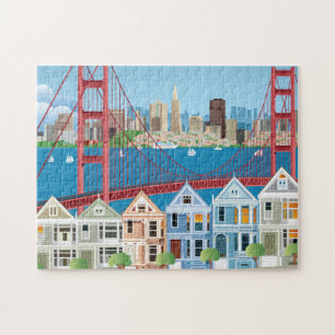 San Francisco, CA   The City By The Bay Jigsaw Puzzle