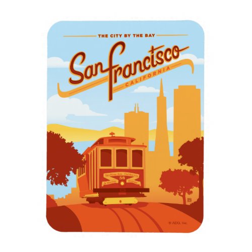 San Francisco CA _ The City by the Bay Magnet
