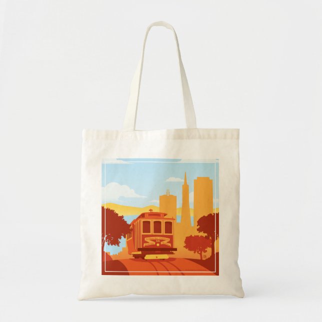 San Francisco, CA - The City by the Bay Tote Bag (Front)