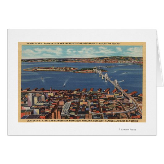 San Francisco, CAAerial View of S. F. Bridge (Front Horizontal)