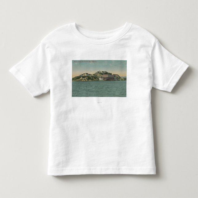 San Francisco, CAAlcatraz Island Prison View Toddler T-shirt (Front)