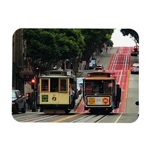 San Francisco Cable Car 2 Magnet