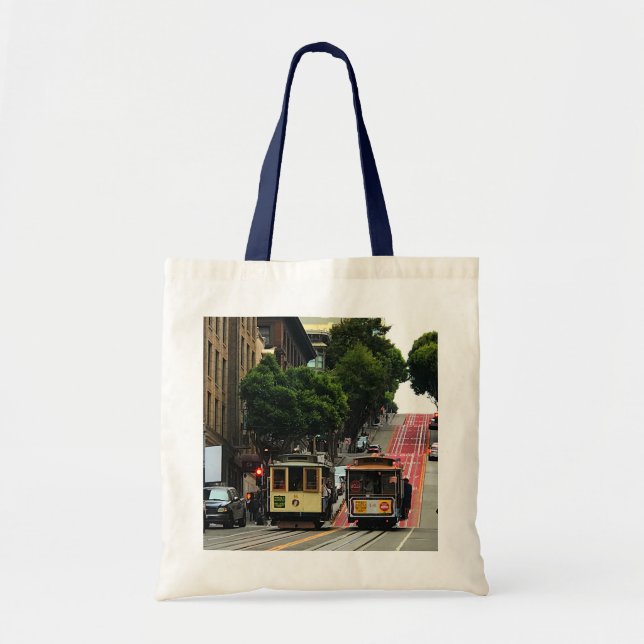 San Francisco Cable Car #2 Tote Bag (Front)