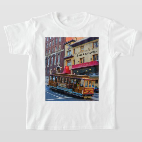 San Francisco Cable Car 5 T_shirt