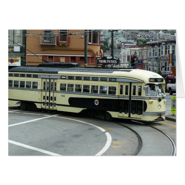 San Francisco Cable Car Card (Front Horizontal)