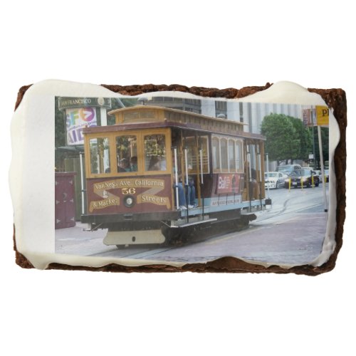 San Francisco Cable Car Chocolate Brownie