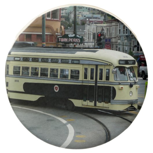 San Francisco Cable Car Chocolate Covered Oreo (Front)