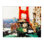 San Francisco Cable Car (fantasy) Acrylic Print