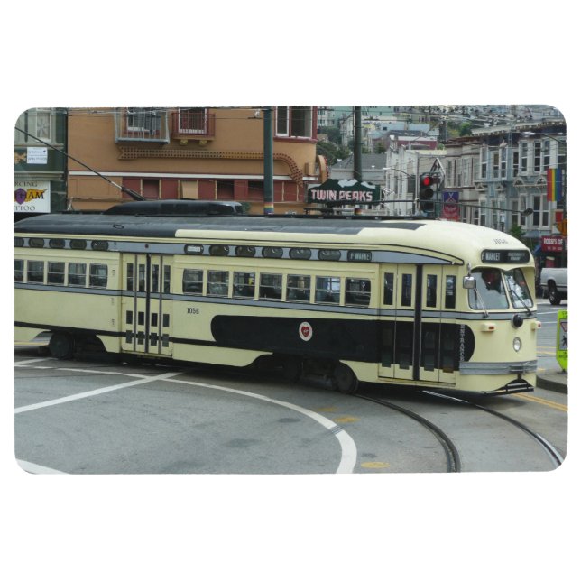 San Francisco Cable Car Floor Mat (Front)