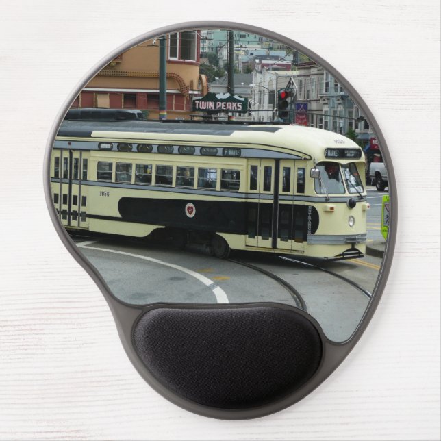 San Francisco Cable Car Gel Mouse Pad (Front)