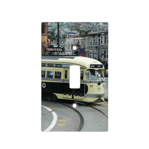San Francisco Cable Car Light Switch Cover