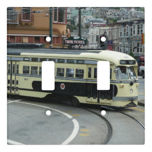 San Francisco Cable Car Light Switch Cover