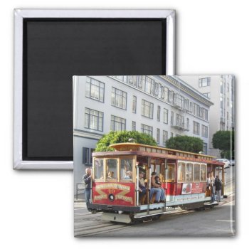San Francisco Cable Car Magnet by DRodgerDesigns at Zazzle