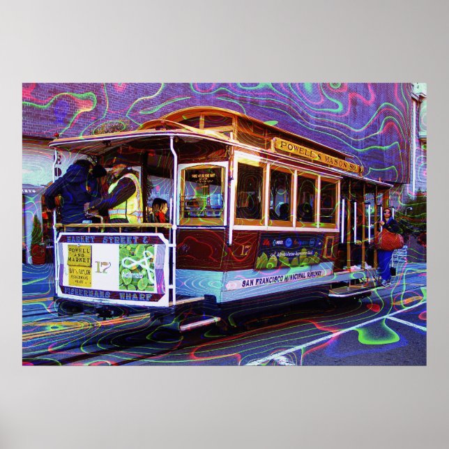 SAN FRANCISCO CABLE CAR NO. 17 POSTER (Front)