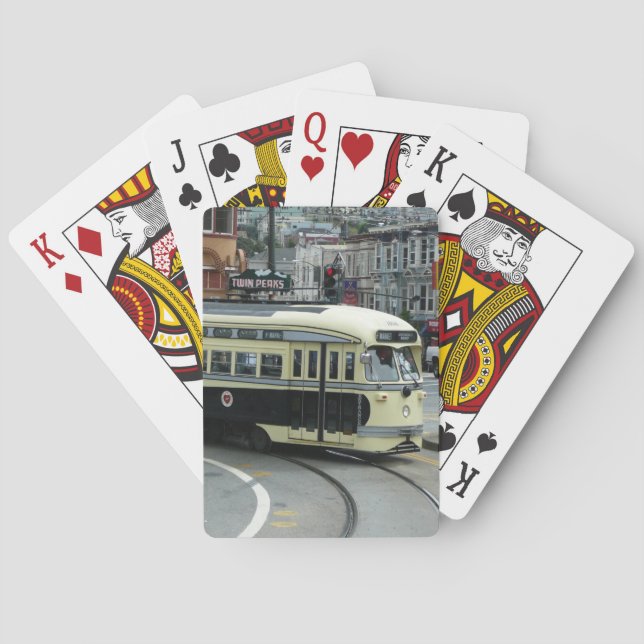 San Francisco Cable Car Poker Cards (Back)