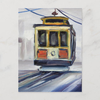 San Francisco Cable Car Postcard