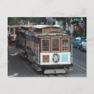 San Francisco Cable Car Postcard