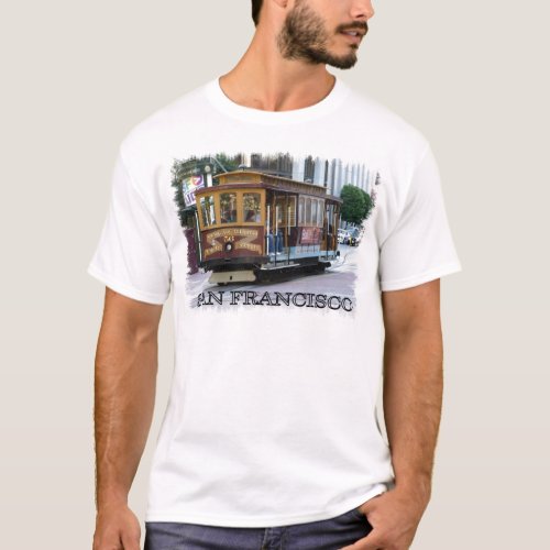 San Francisco Cable Car T_Shirt