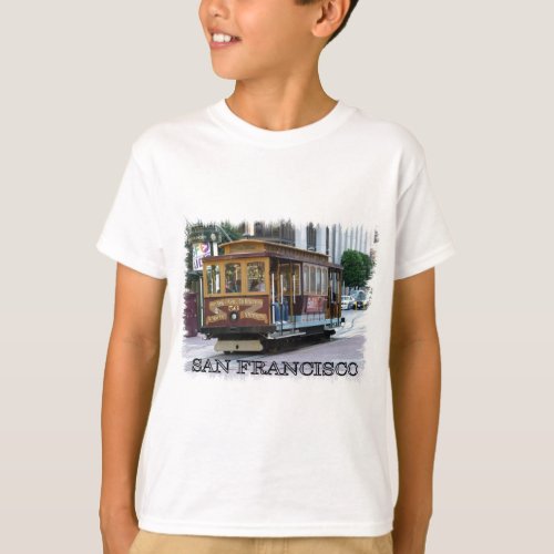 San Francisco Cable Car T_Shirt