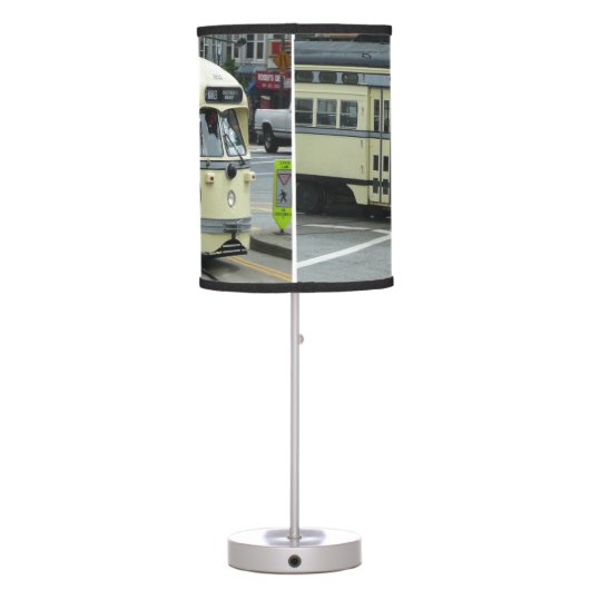 San Francisco Cable Car Table Lamp (Back)