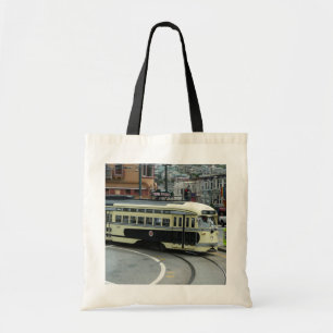 San Francisco Cable Car Tote Bag